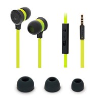 ILUV EARPHONES IN EAR BLACK/GREEN